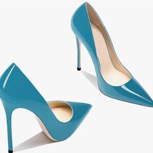 BRAND NEW COLETER ELEGANT THIN HIGH HEEL STILETTO POINTED TOE PUMP